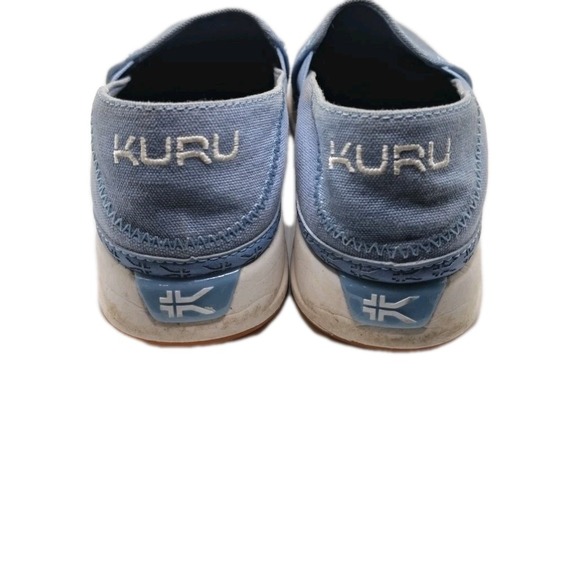 KURU Womens Slip on Sneakers Blue size 9.5 20910695 Shoes Cloud pre owned - Picture 8 of 8
